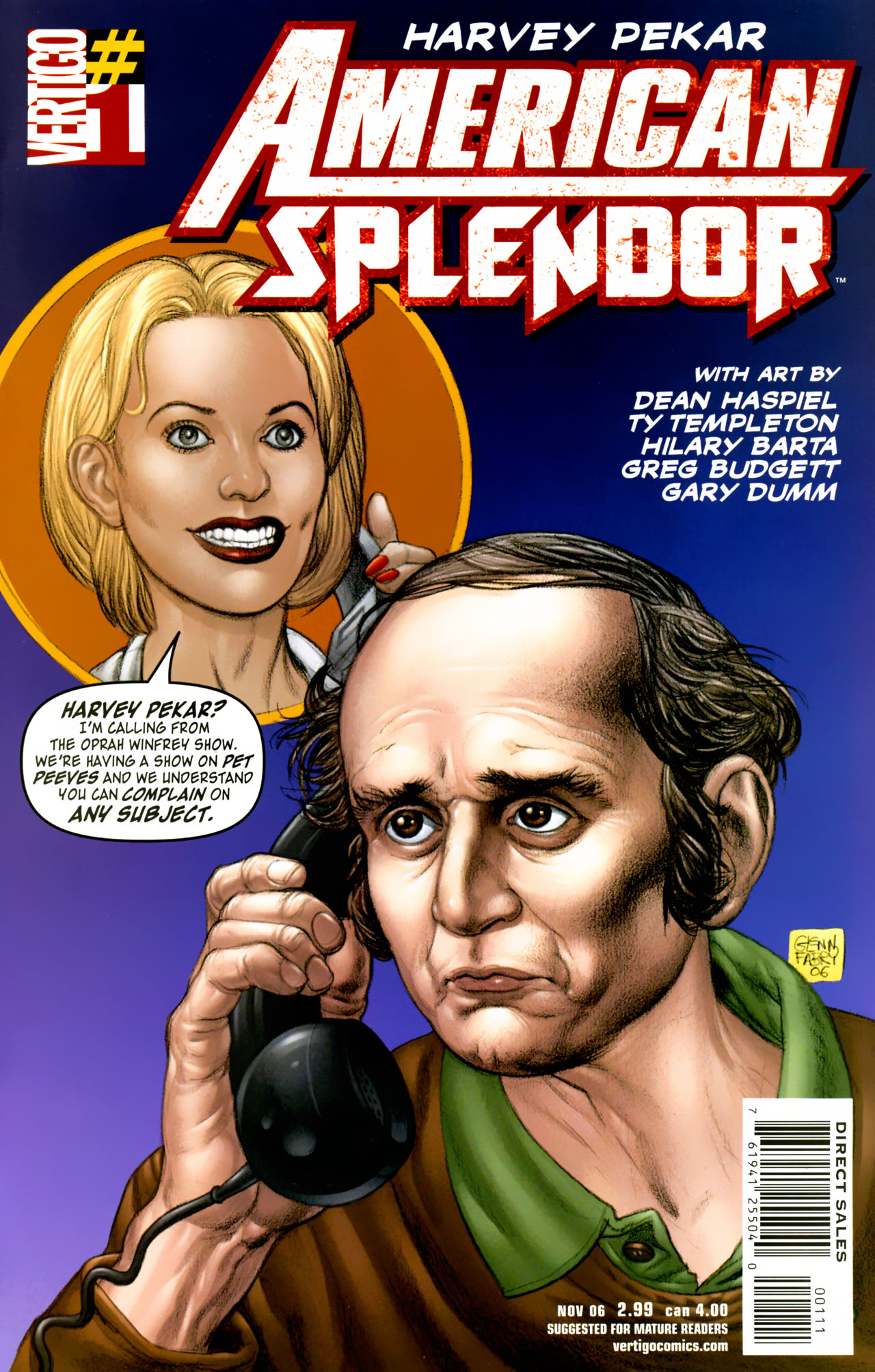 American Splendor #1 cover