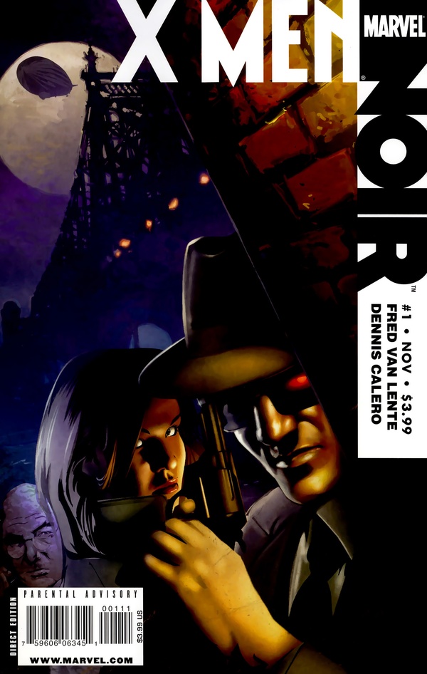 X-Men Noir (2009) #1 cover