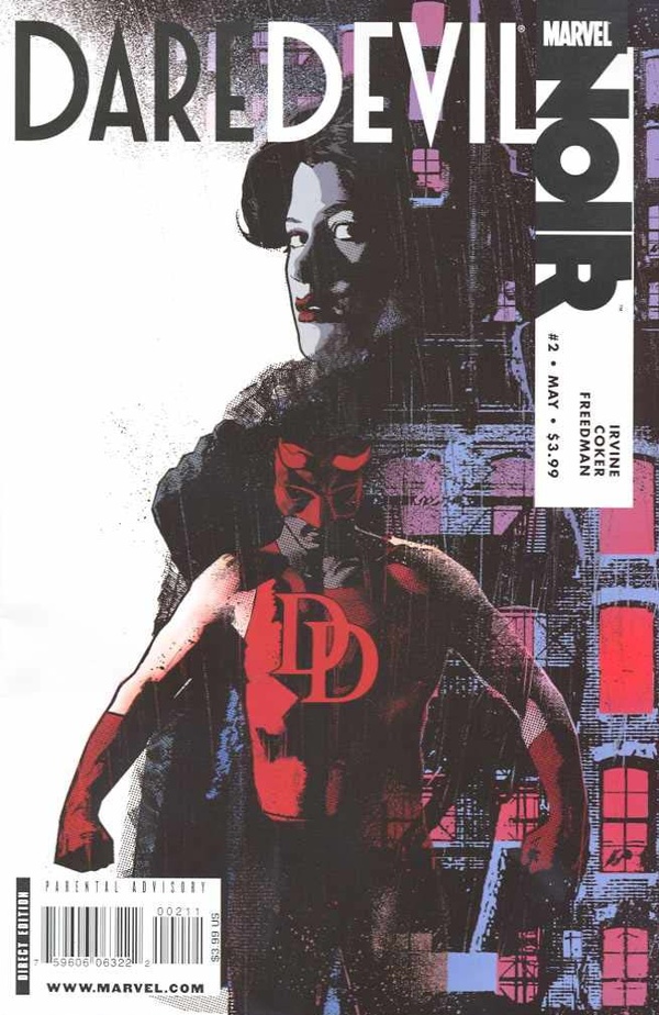 Daredevil Noir #2 cover