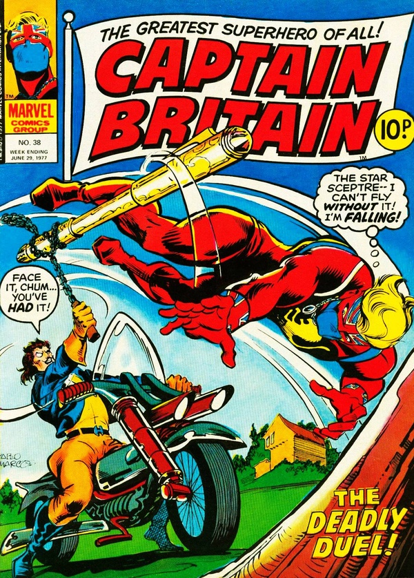 Cover of Captain Britain #38