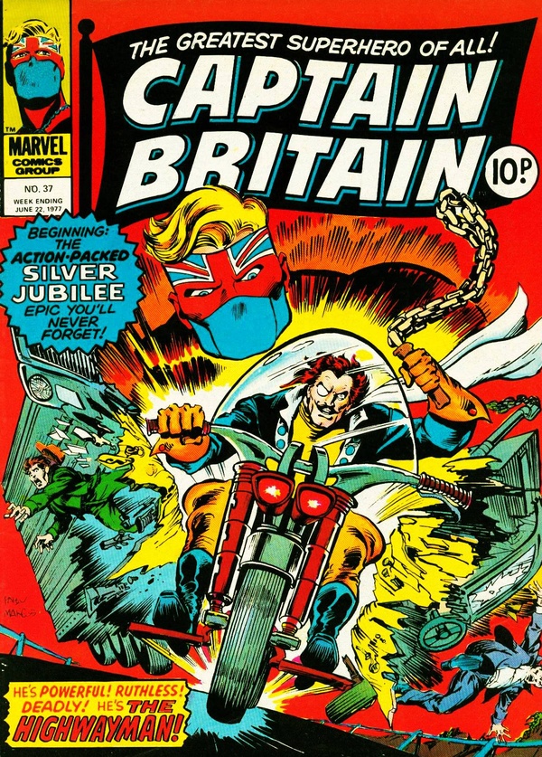 Cover of Captain Britain #37