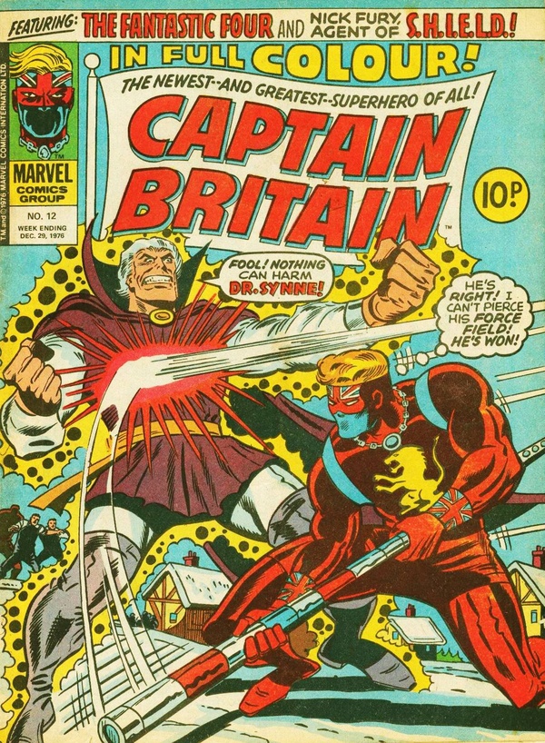 Cover of Captain Britain #12