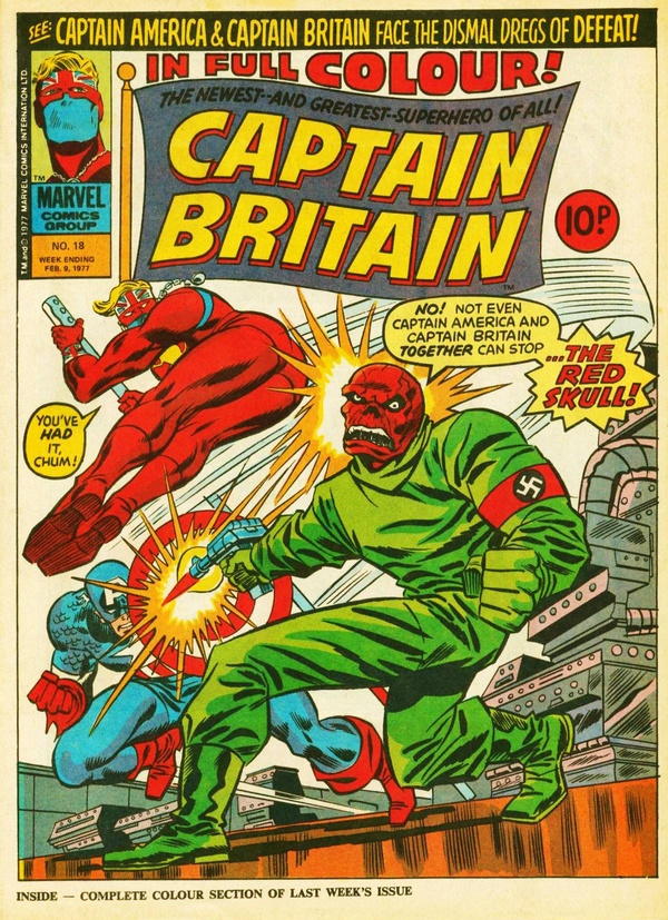 Cover of Captain Britain #18