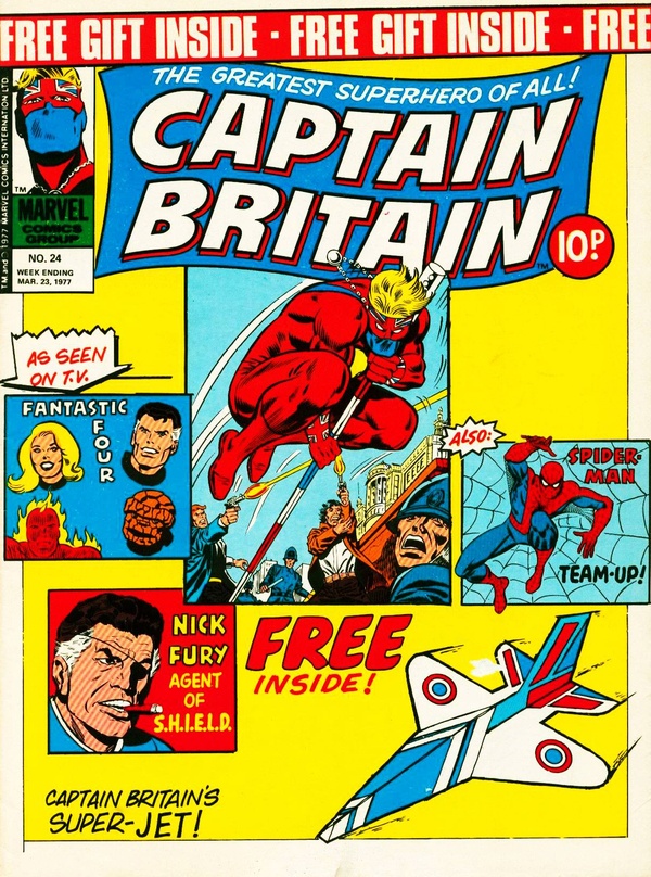 Cover of Captain Britain #24
