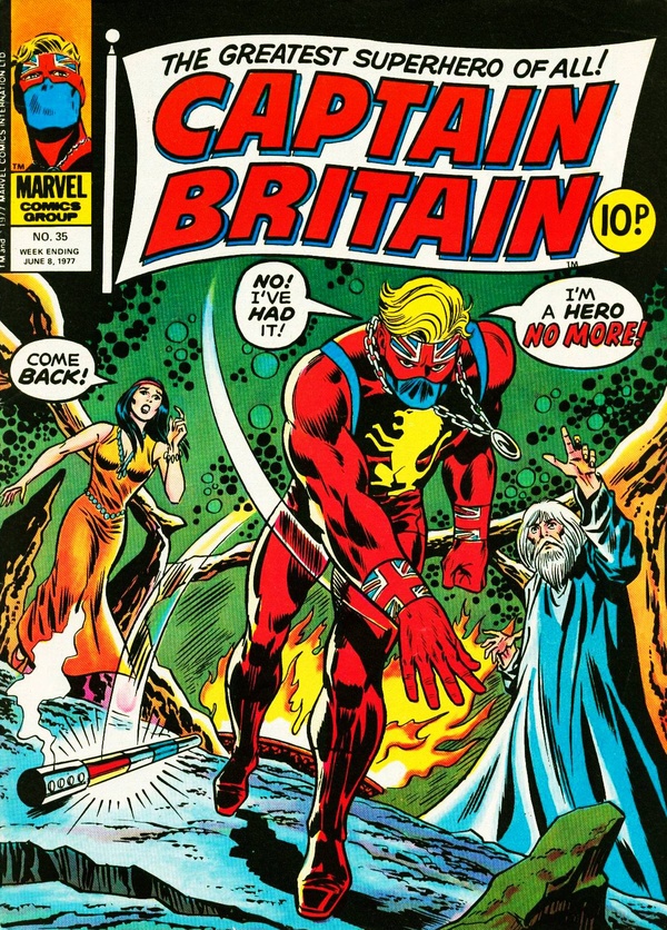 Cover of Captain Britain #35