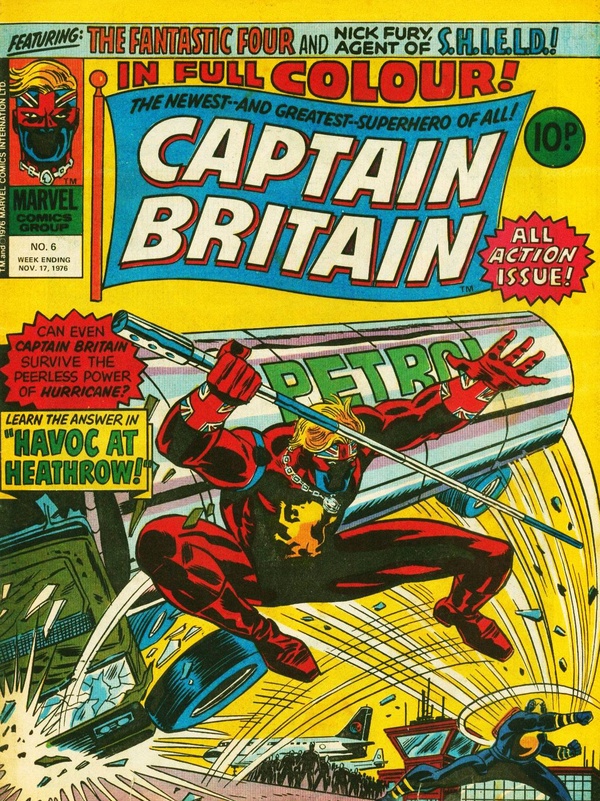 Cover of Captain Britain #6