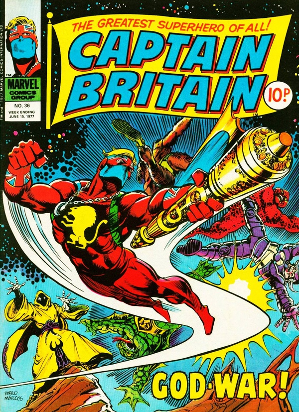 Cover of Captain Britain #36