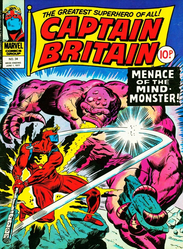 Cover of Captain Britain #34