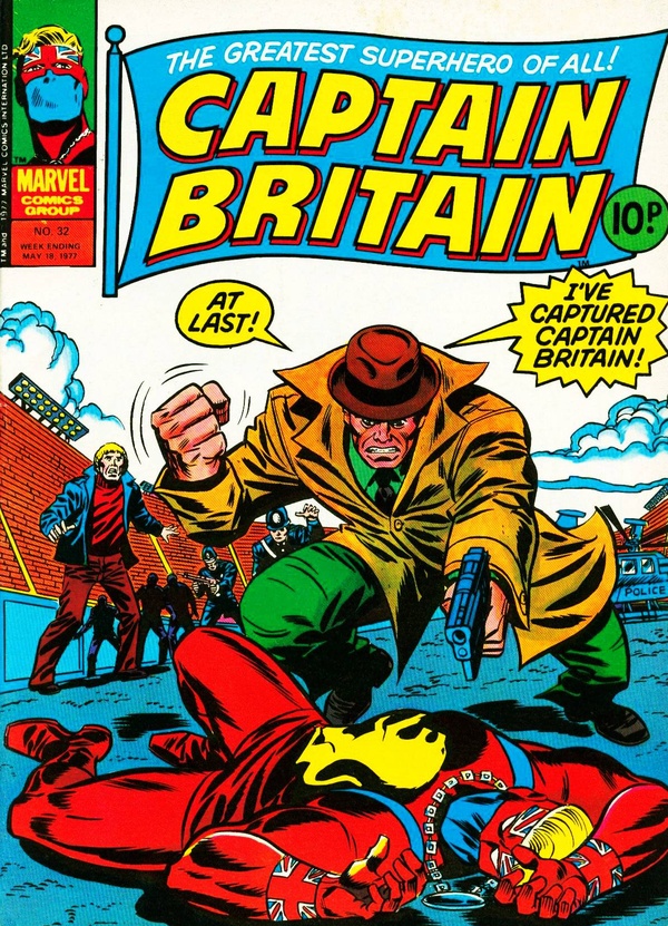 Cover of Captain Britain #32