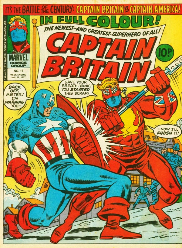 Cover of Captain Britain #16