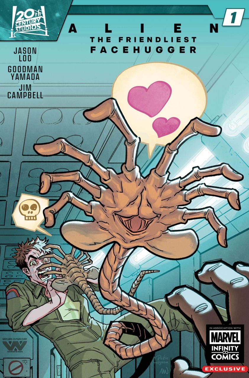 Alien: The Friendliest Facehugger Infinity Comic