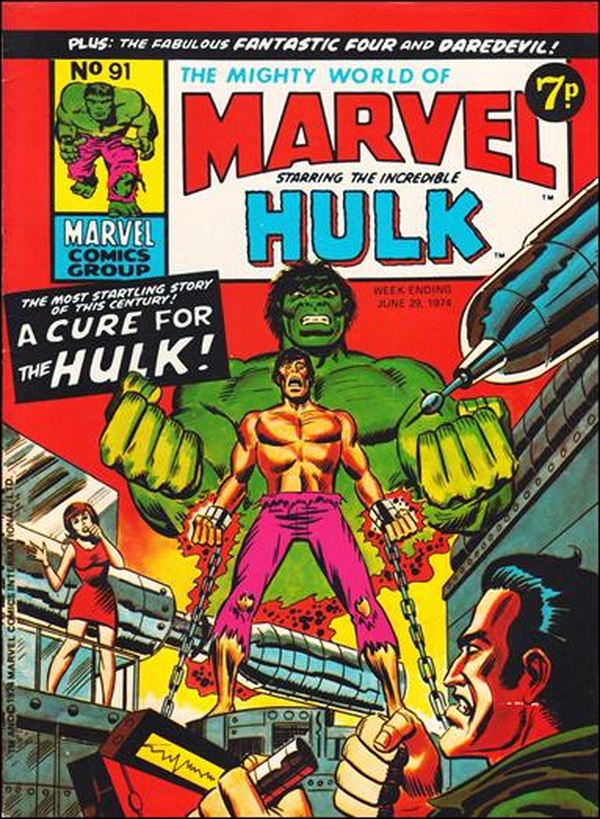 Cover of The Mighty World of Marvel #91