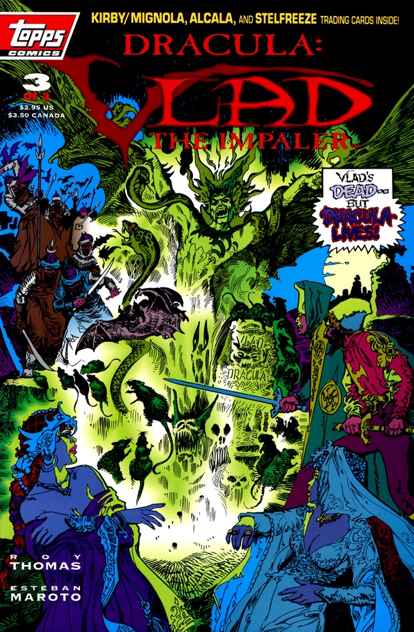 Cover of Dracula: Vlad the Impaler #3