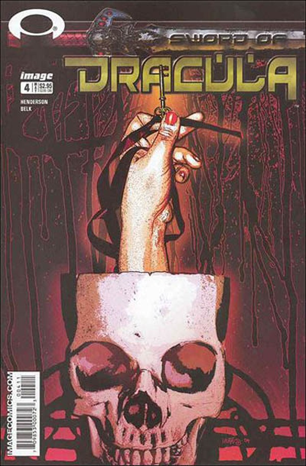 The Sword of Dracula #4 cover