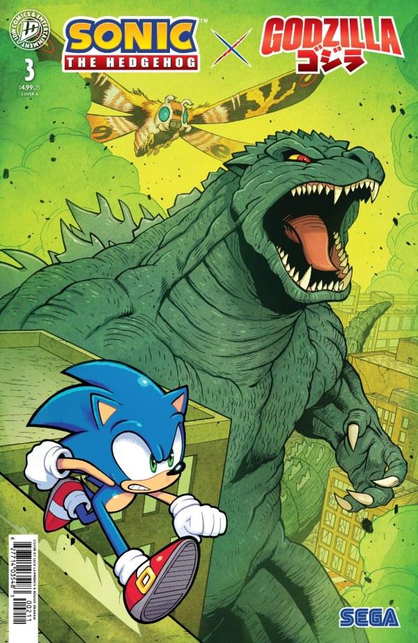 Sonic the Hedgehog x Godzilla
