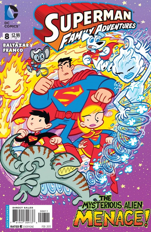 Superman Family Adventures (2012) #8 cover