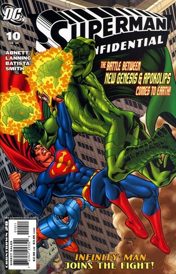 Superman Confidential (2007) #10 cover