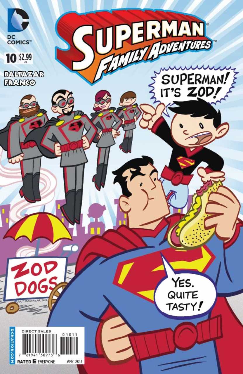 Superman Family Adventures (2012) #10 cover