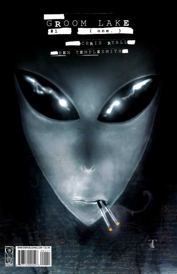 Groom Lake (2009) #1 cover