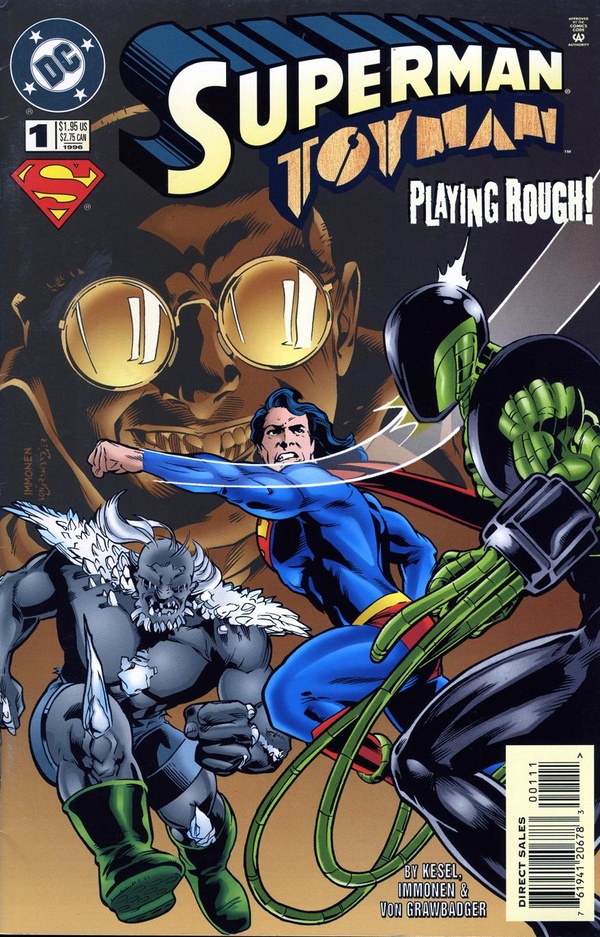 Superman / Toyman #1 cover