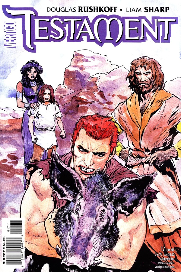 Testament (2006) #17 cover