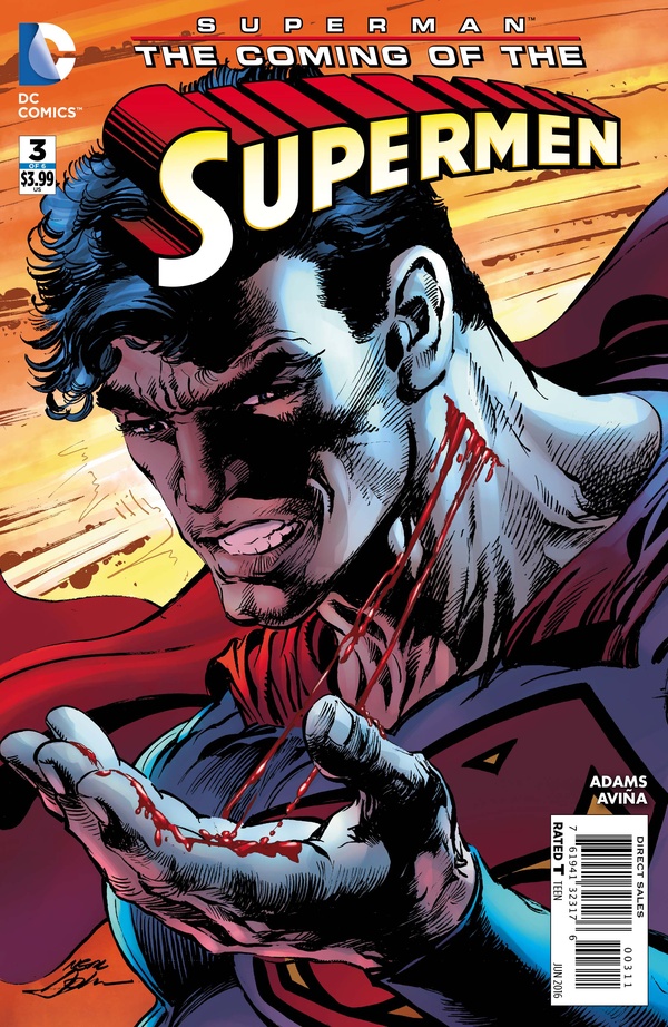 Superman: The Coming of the Supermen #3 cover