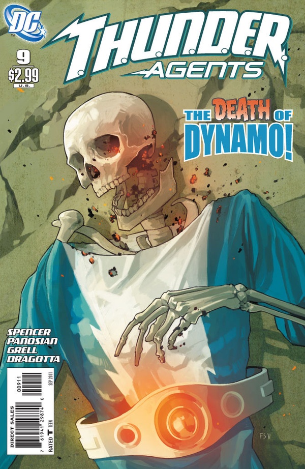 T.H.U.N.D.E.R. Agents (2011) #9 cover