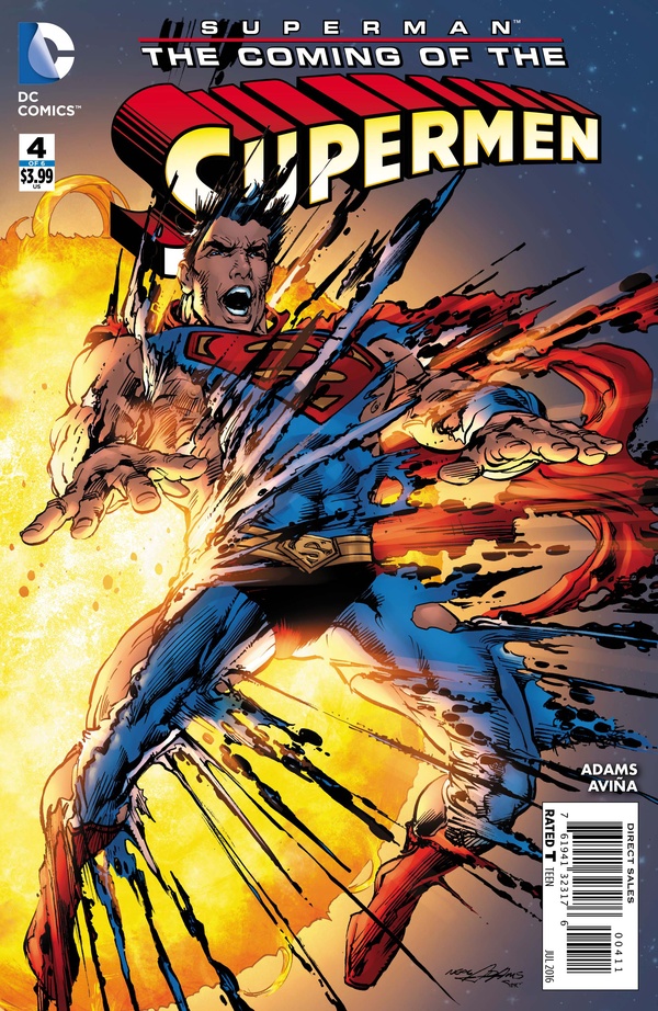 Superman: The Coming of the Supermen #4 cover