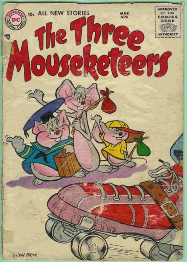 Cover of The Three Mouseketeers #1