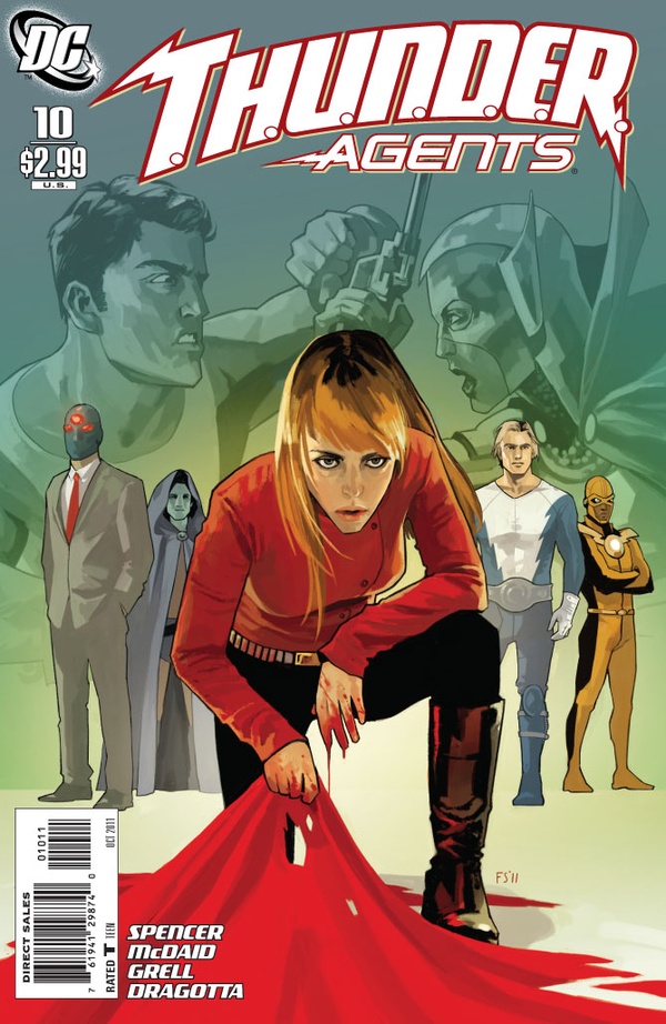 T.H.U.N.D.E.R. Agents (2011) #10 cover