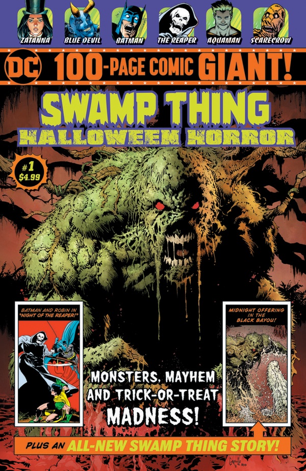 Swamp Thing Halloween Horror Giant #1 cover