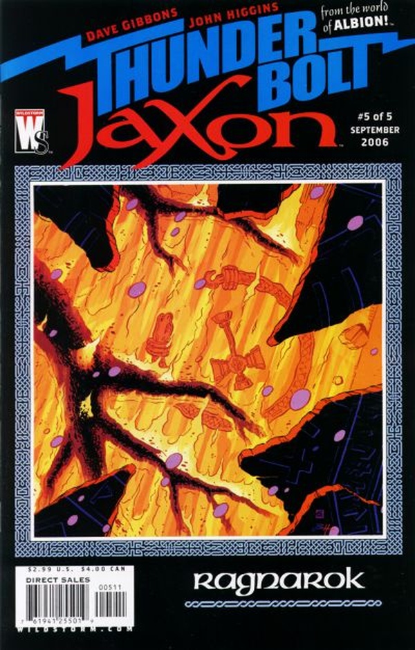 Thunderbolt Jaxon #5 cover