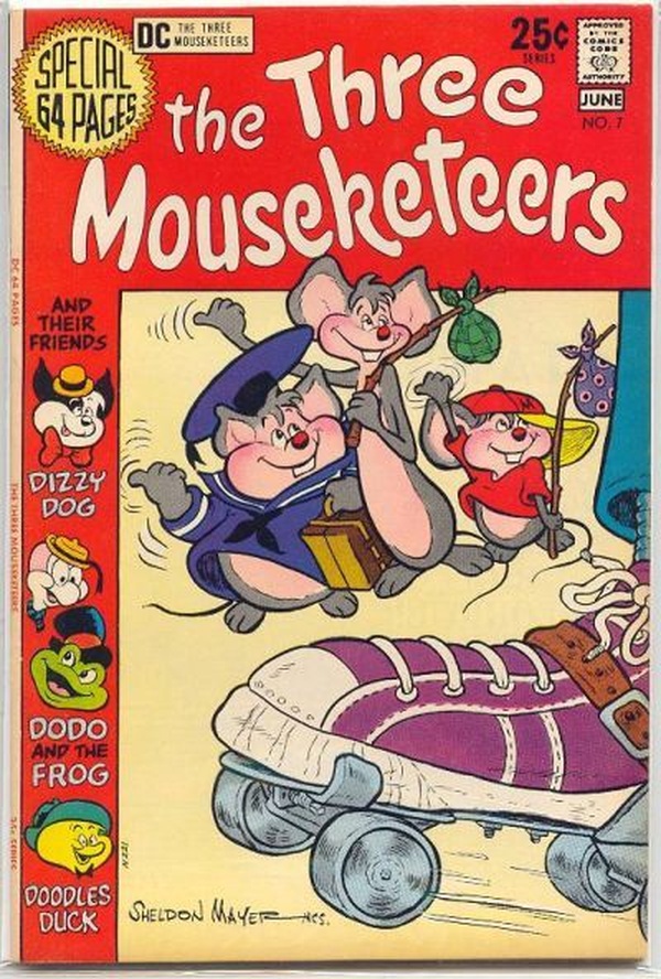 The Three Mouseketeers (1970) #7 cover
