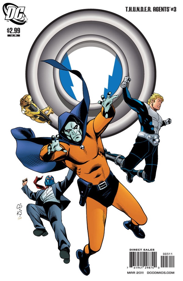T.H.U.N.D.E.R. Agents (2011) #3 cover