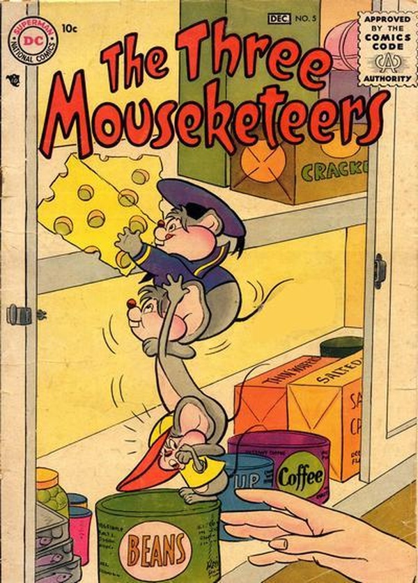 Cover of The Three Mouseketeers #5