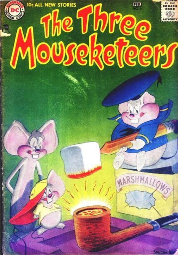 Cover of The Three Mouseketeers #6