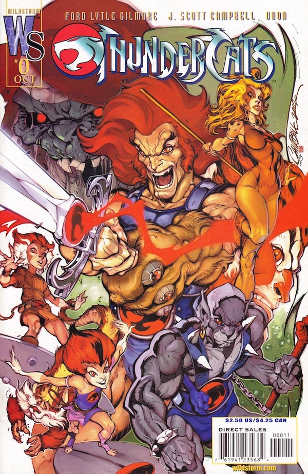 Thundercats (2002) #0 cover