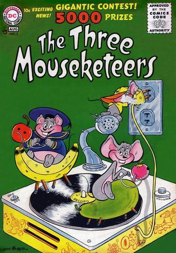 Cover of The Three Mouseketeers #3