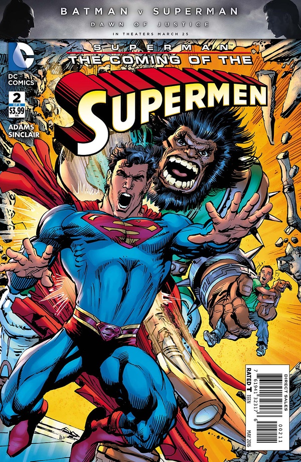 Superman: The Coming of the Supermen #2 cover