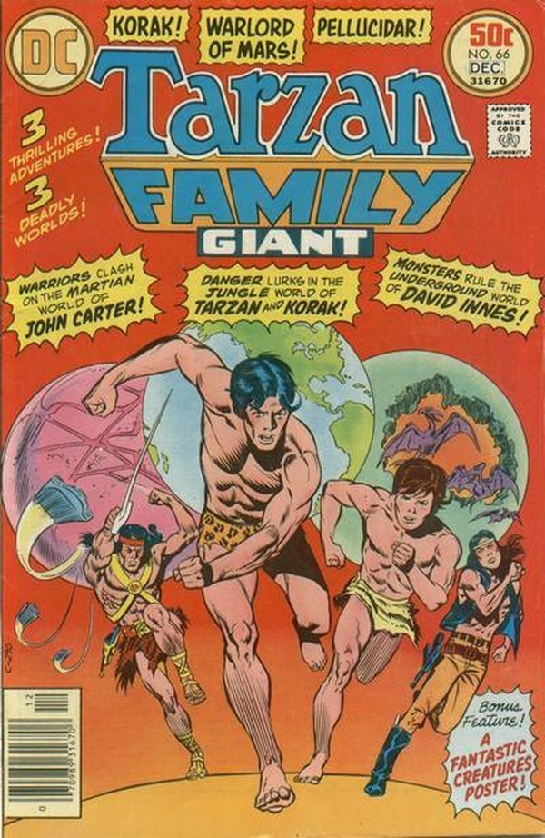 The Tarzan Family #66 cover