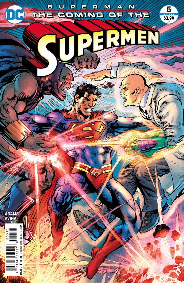 Cover of Superman: The Coming of the Supermen #5