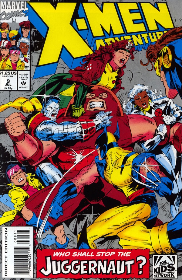 Cover of X-Men Adventures #9