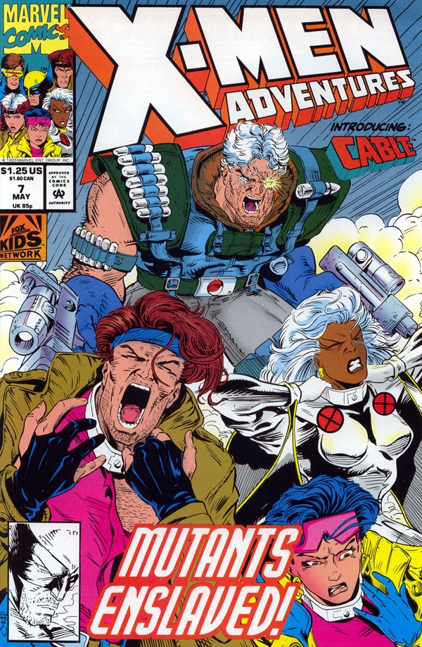 Cover of X-Men Adventures #7