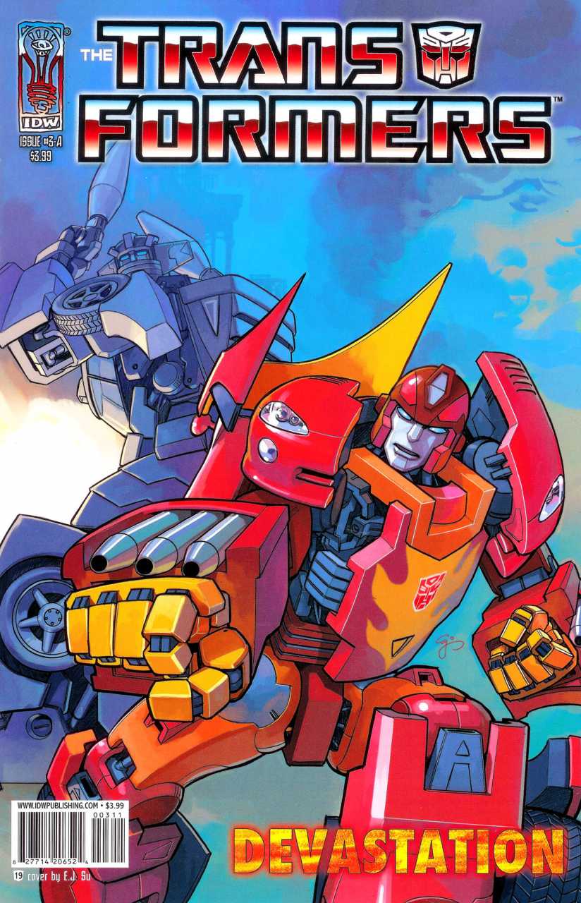 Cover of The Transformers: Devastation #3
