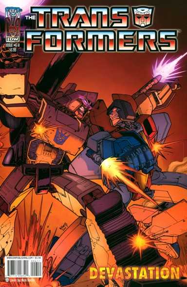 Cover of The Transformers: Devastation #6