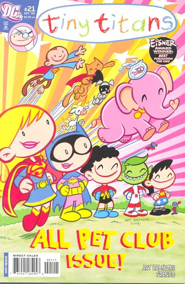 Tiny Titans (2008) #21 cover