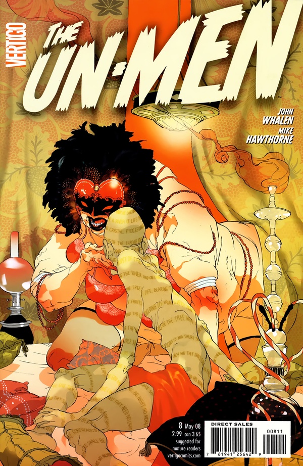 The Un-Men (2007) #8 cover