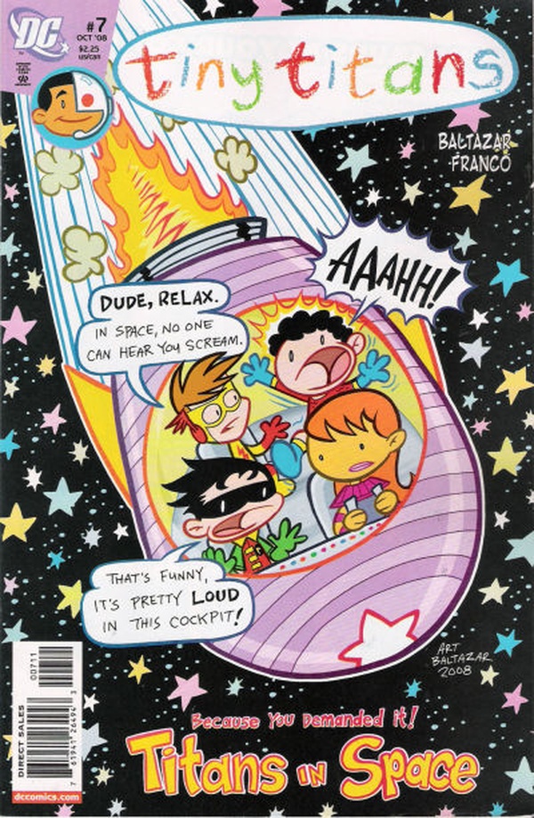 Tiny Titans (2008) #7 cover