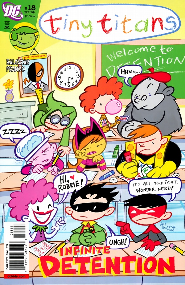 Tiny Titans (2008) #18 cover