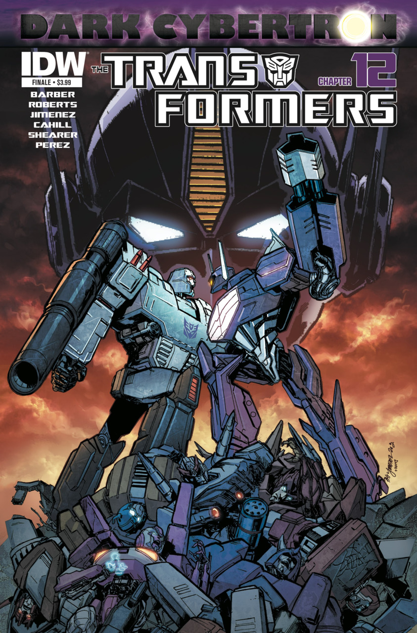 Cover of The Transformers: Dark Cybertron Finale #nn
